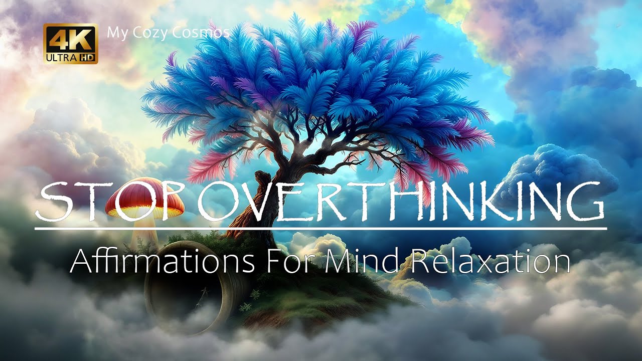 Stop Overthinking | Positive Affirmations with Relaxing Wind Sounds — Deep Ambient Mind Relaxation