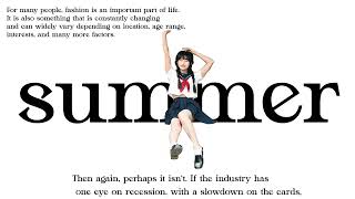 fashion motion graphic