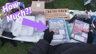 Finding Playstation 4 Games At The Car Boot Sale - CEX Vouchers
