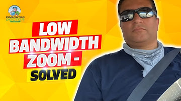 Low Bandwidth Zoom - Solved