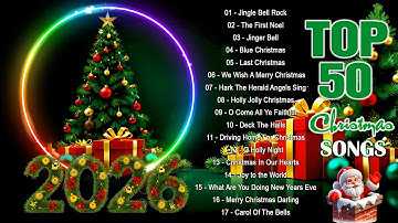 CHRISTMAS SONGS PLAYLIST ❄️ TOP 50 CHRISTMAS SONGS OF ALL TIME 🌟 BEST HOLIDAY MUSIC