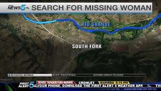 Search ongoing for missing woman in Rio Grande River