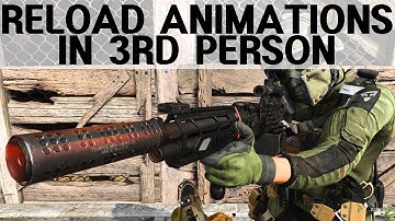 FINN LMG Reload Animations In 3rd Person