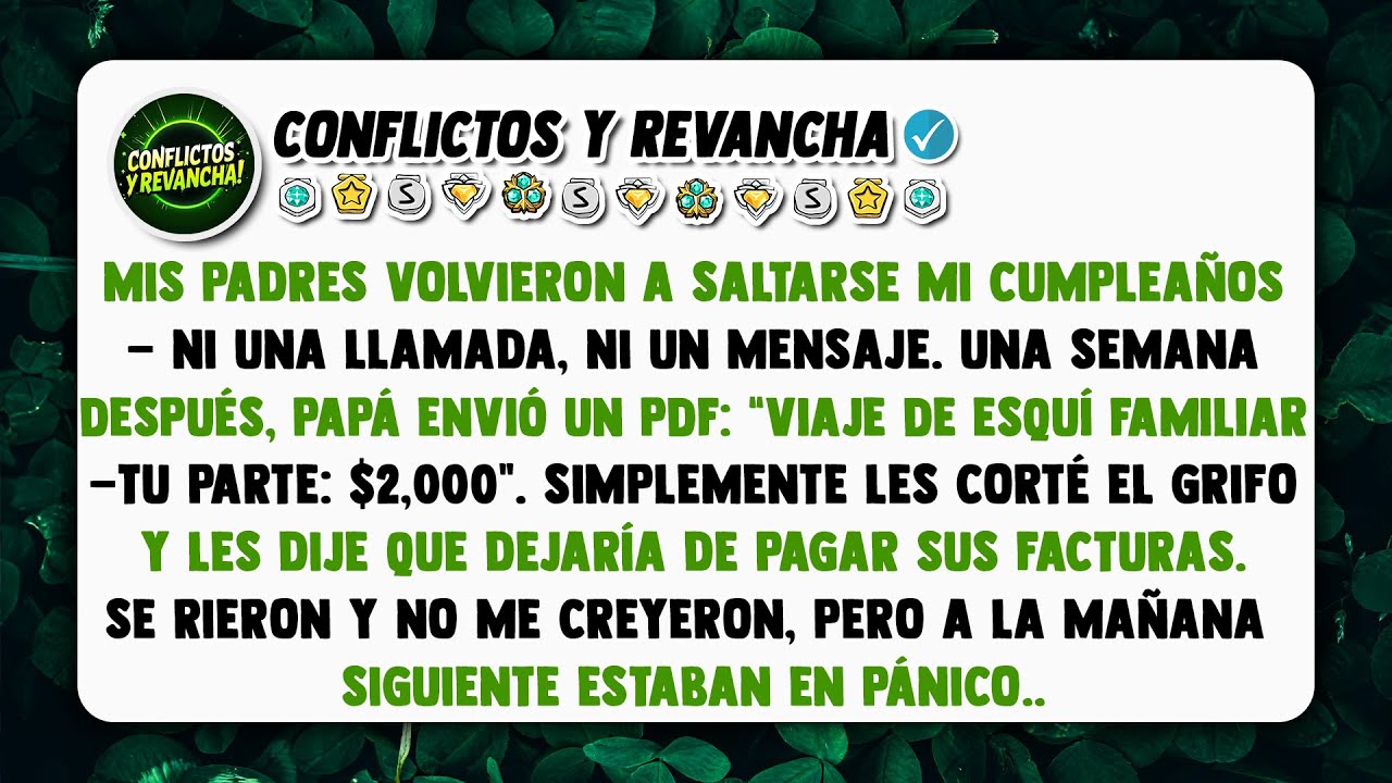 Mis padres volvieron a saltarse mi cumpleaños — ni una llamada, ni un mensaje.