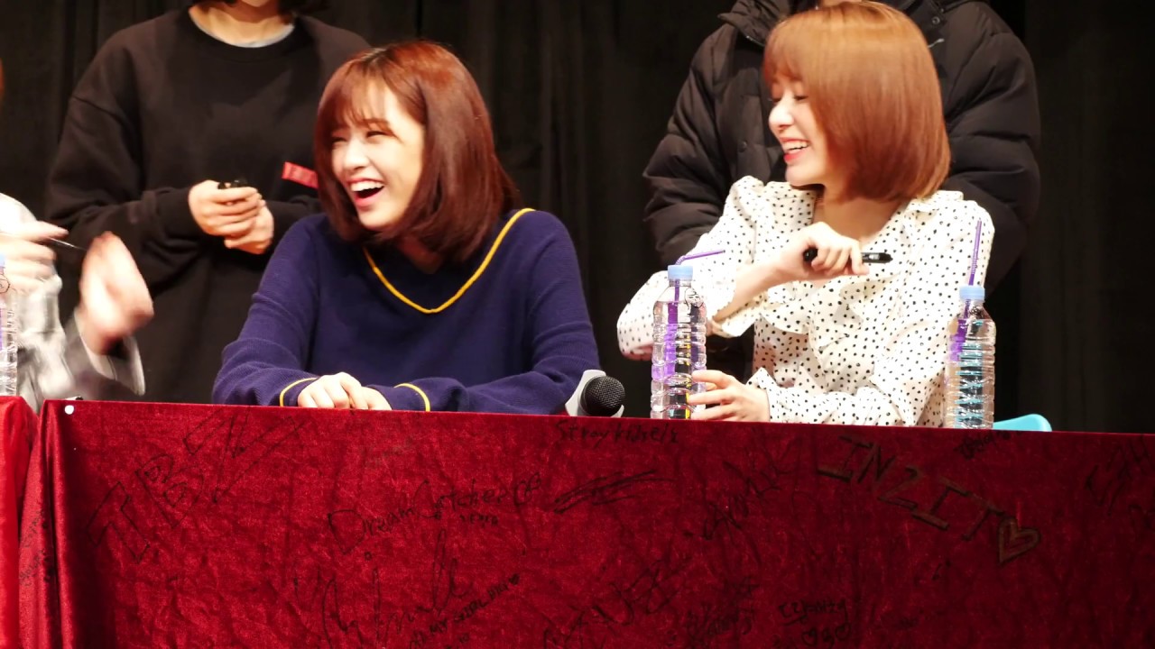 181118 아이즈원 IZ*ONE 부산 팬사인회 미야와키 사쿠라 Miyawaki Sakura 宮脇咲良, 안유진 An Yujin 직캠