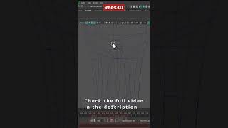 How to Fix Broken Maya Character Meshes #3dmodeling #maya #animation