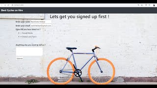 Create Advanced Forms in Flask|Getting User data and Bootstrap|