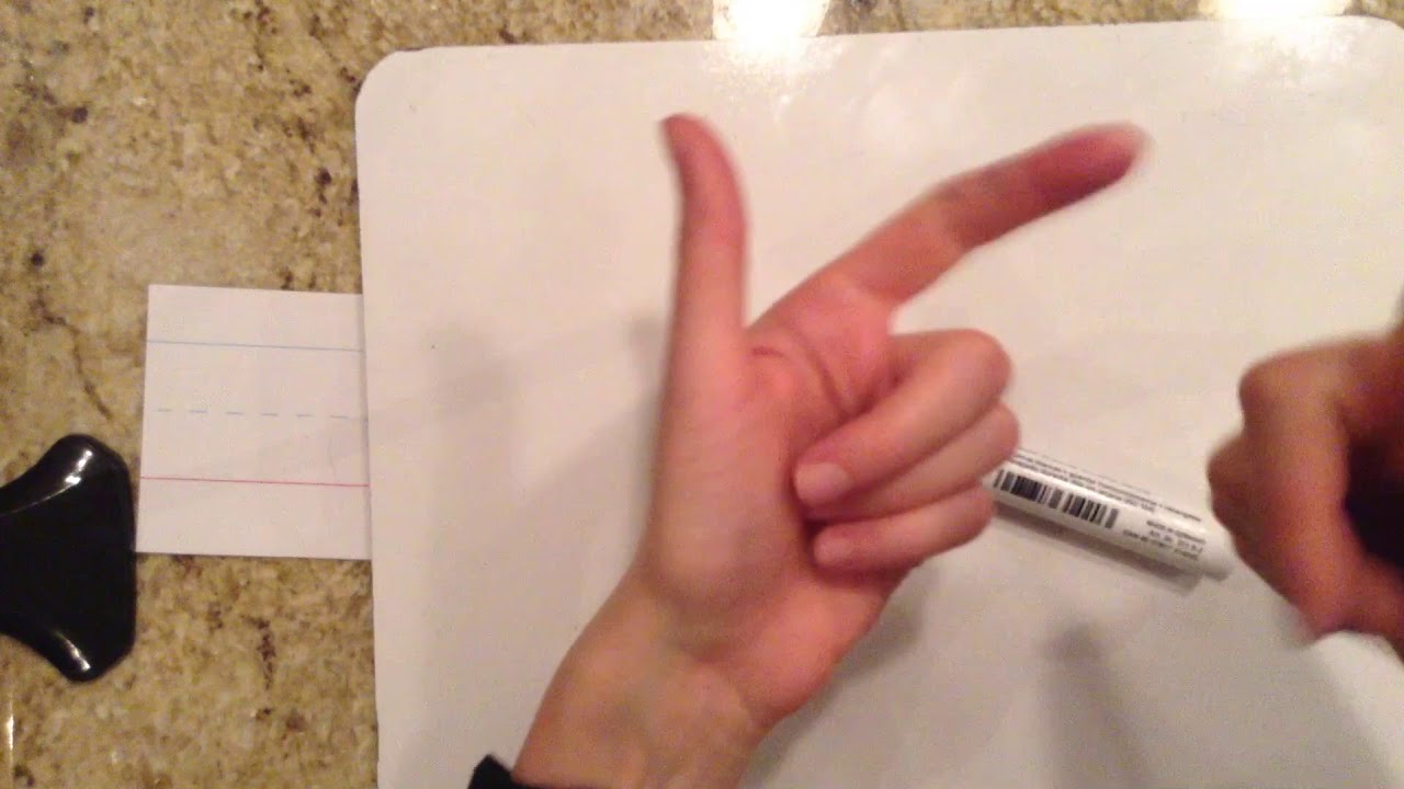 Learn to Print:  Lowercase b and d