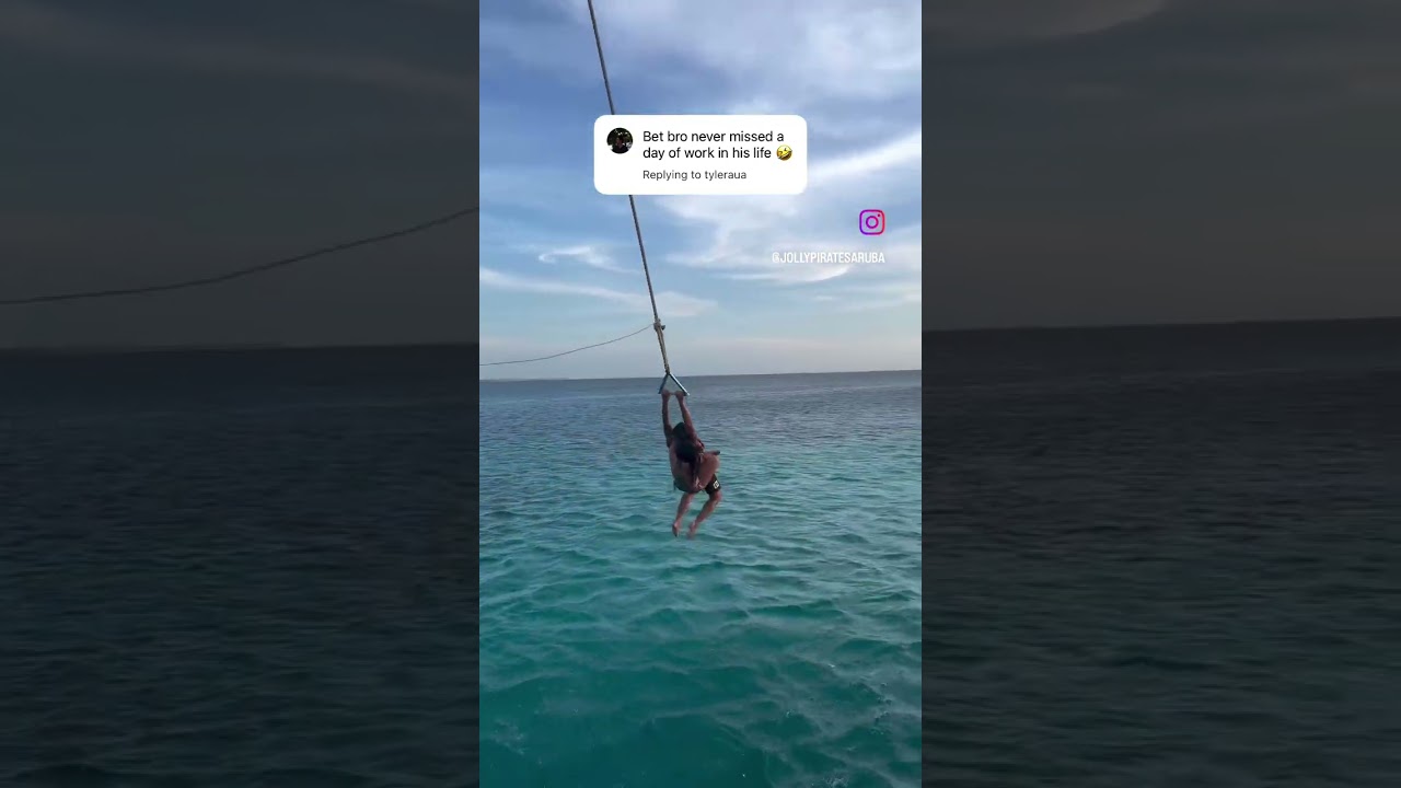 Job title: pirate.Specialty: acrobatics with passengers 😏