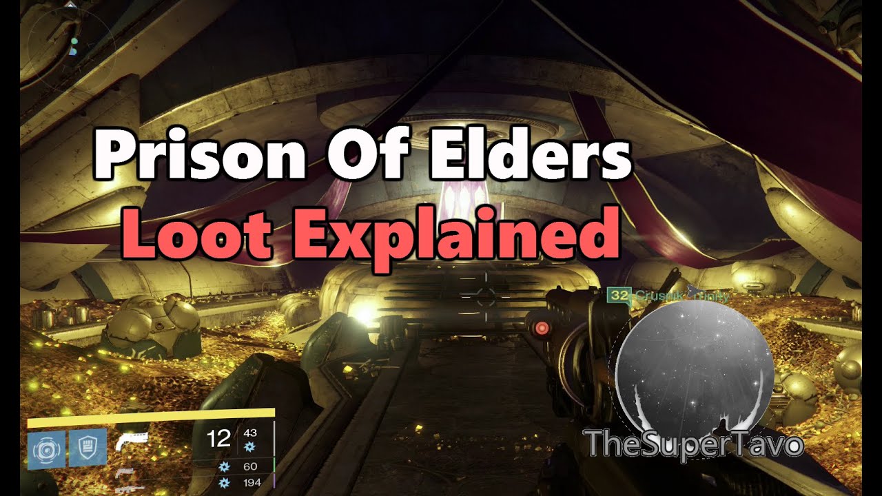 Destiny- Prision of Elders loot explained