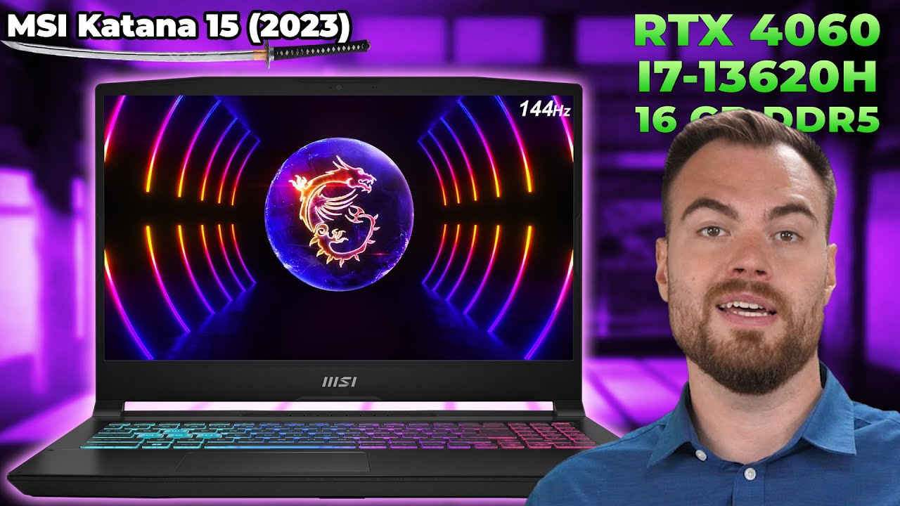 Истинска ГЕЙМИНГ КАТАНА - MSI Katana 15 (2023) Review - YouTube