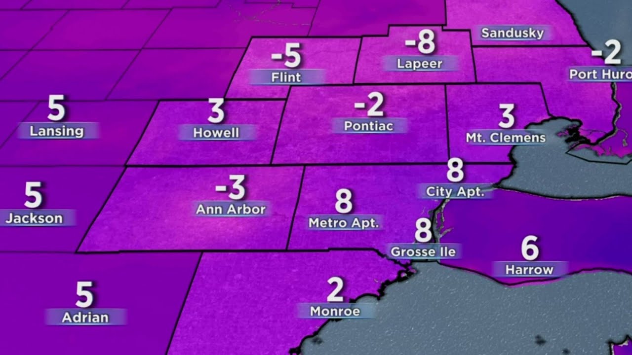 Metro Detroit weather forecast Feb. 3, 2023 11 p.m. Update YouTube