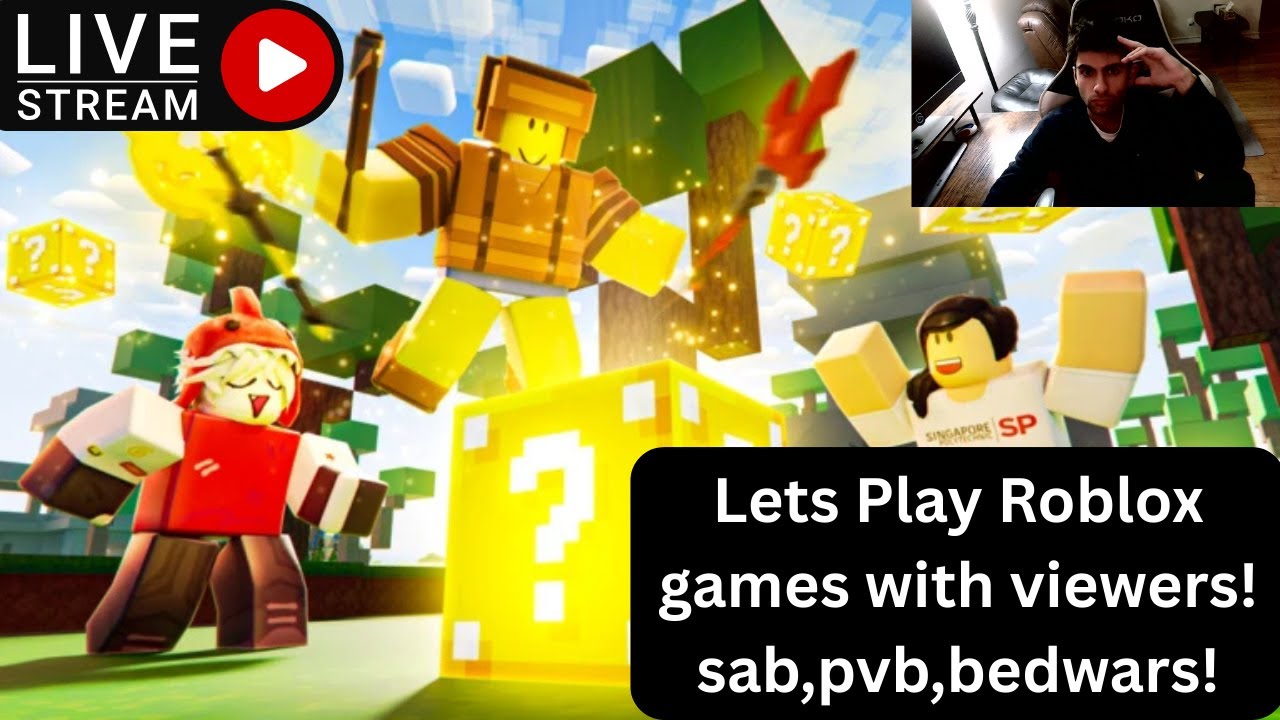 Lets play Roblox with viewers! - YouTube