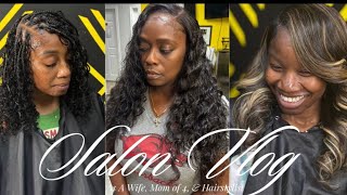 Ep. 16 Salon Vlog | Behind the Scenes, Balancing Business & Real Chitchat ✨
