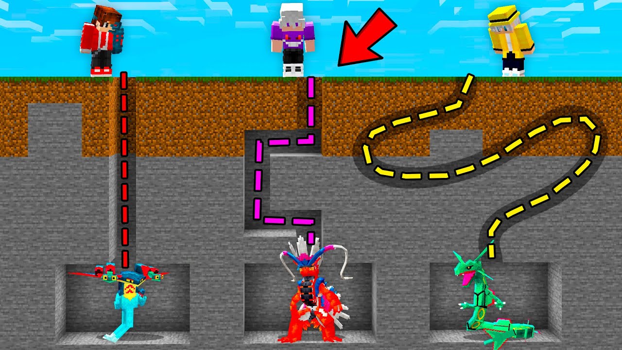 ESCAVEI POKÉMON no MINECRAFT COBBLEMON!