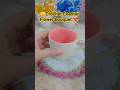 😳 Crochet Coaster Flower bouquet 😍#shorts #crochet #shortsviral#crochetcoaster