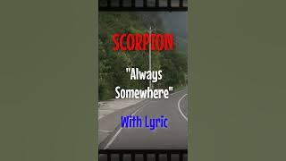 Scorpion 'Always Somewhere' With Lyrics Cover By Dimar (Mountain Road View)