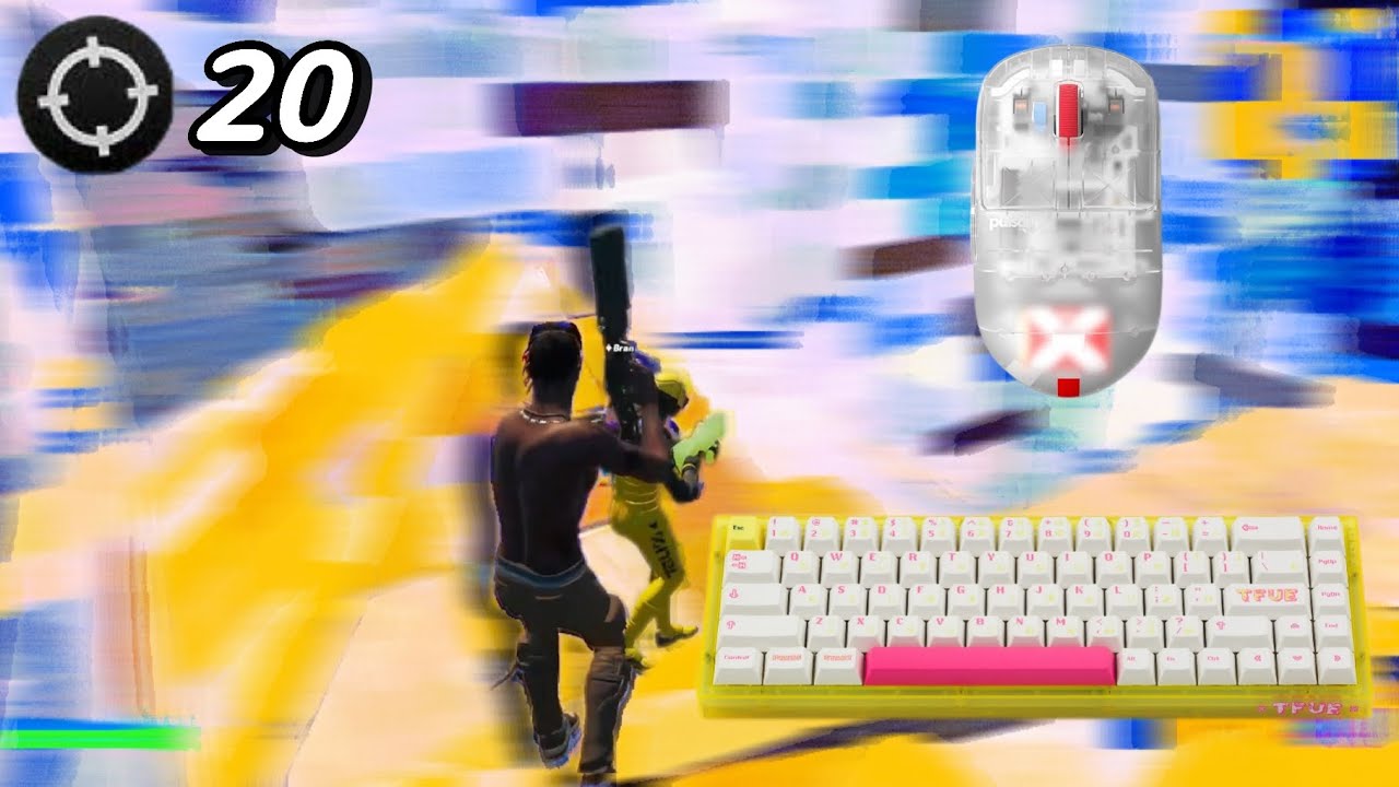 NK65™ - TFUE EDITION ASMR Chill 🤩 ASMR Fortnite THE PIT FFA Gameplay 📦