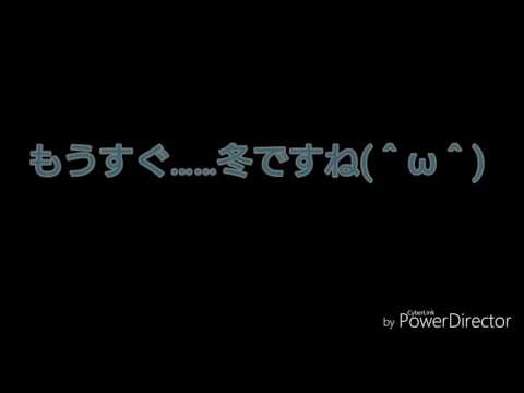 冬……ですね(＾ω＾)