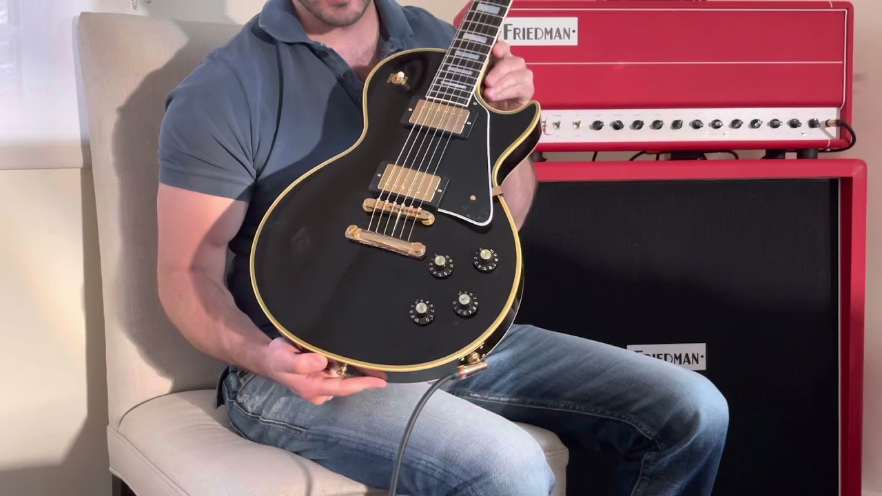 2021 Murphy Lab Gibson Custom Shop 1968 Les Paul Custom - Ultra Light Aged