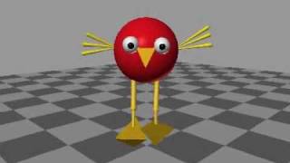 Anim8or bird-robin