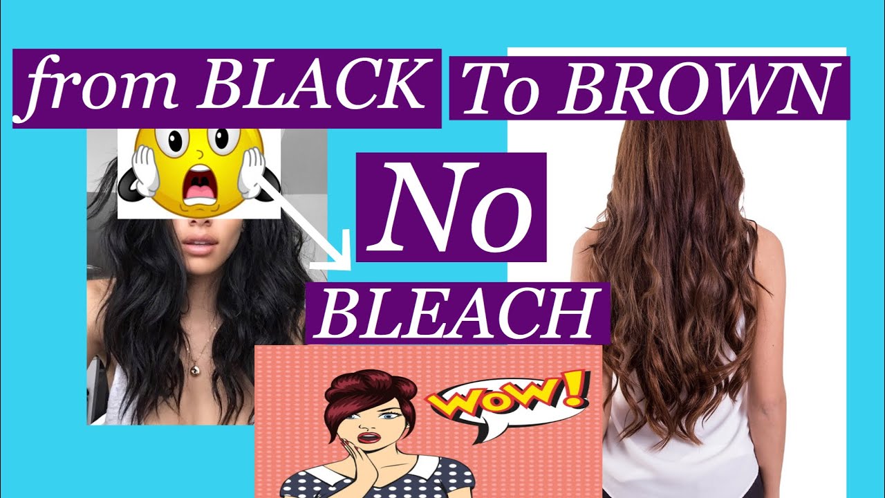how-to-color-your-hair-without-bleach-youtube