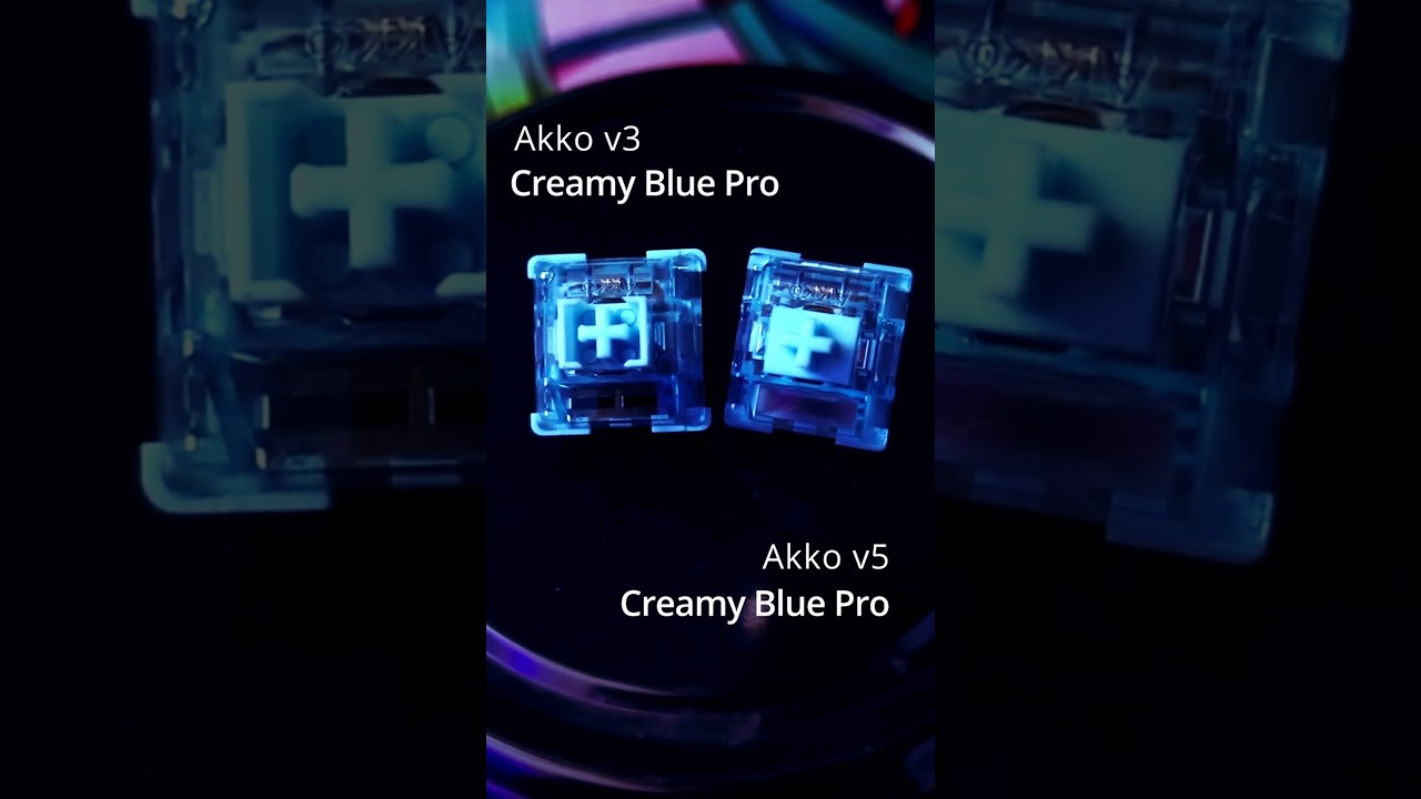 Akko v5 VS v3 Creamy Blue PRO | NEW FAV 💙💙 