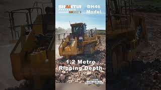 Shantui DH46 Dozer in Action #earthmoving #farming