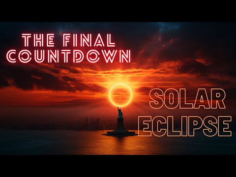 The Final Countdown: ⏰ The 14-Day Journey to a Cosmic Phenomenon! 🌑🌌🗓️ #solareclipse #nasa #space