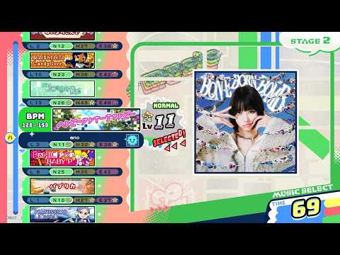 [pop'n music High☆Cheers!!] ハッピーラッキーチャッピー N 正規/鏡 パーフェクト