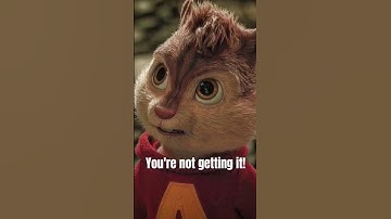 Alvin is annoyed and angry #shorts #funny