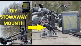 DIY: Stowaway Livescope/Panoptix Mount (CHEAP & EASY TUTORIAL