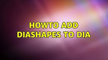 Ubuntu: Howto add diashapes to dia