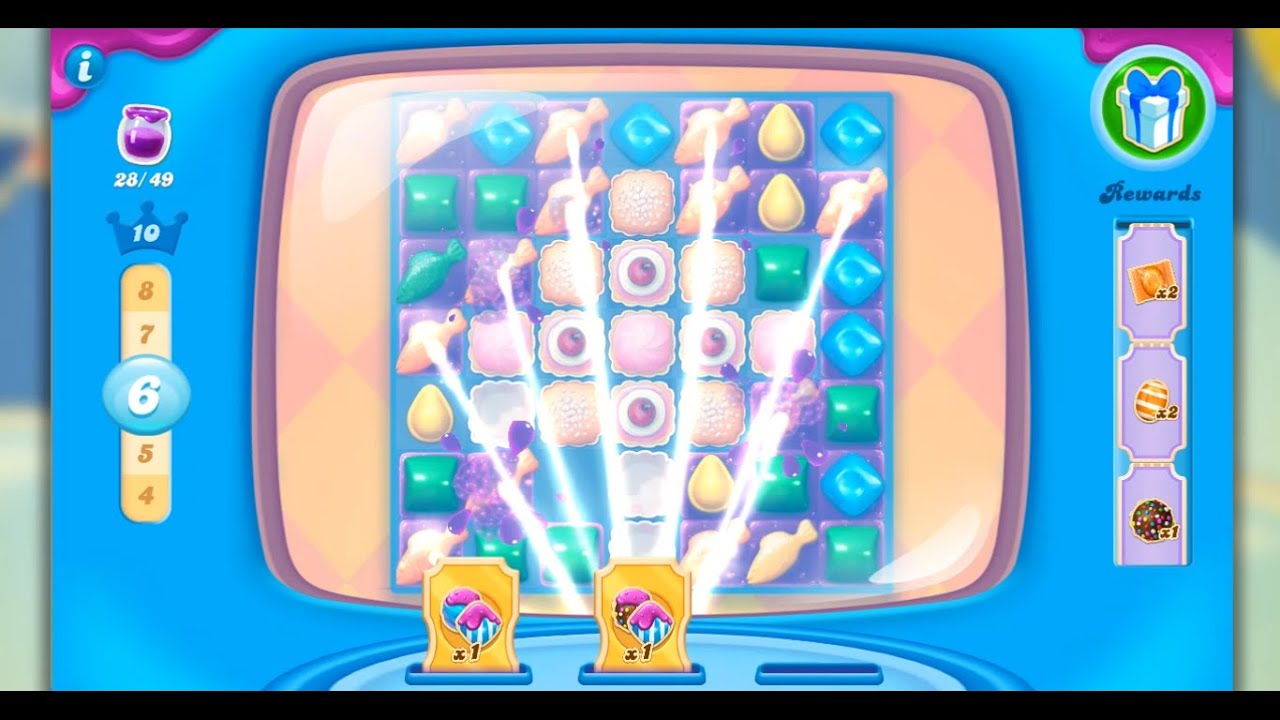 KA_73 KIMMY'S ARCADE LEVEL 1 10ᴴᴰ 【CANDY CRUSH SODA SAGA】 YouTube