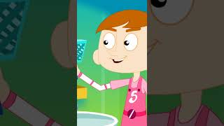 Ежедневная рутина песня #shorts #dailyroutinesong #goodhabitsforlife #cartoonvideo #kidsmusicvideo