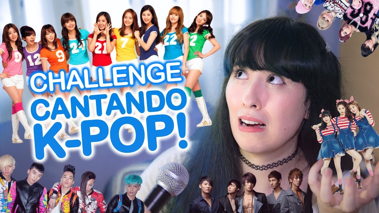 CANTANDO K-POP CHALLENGE | Enye