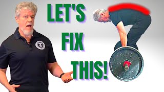 How to Fix the Round-Back Deadlift (It Starts in Step2!)