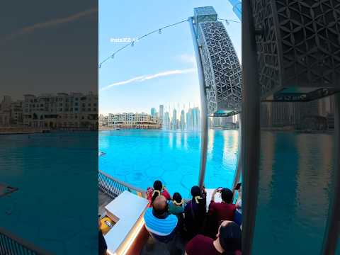 Dubai Water Fountain Show #shortvideo #travel #dubai