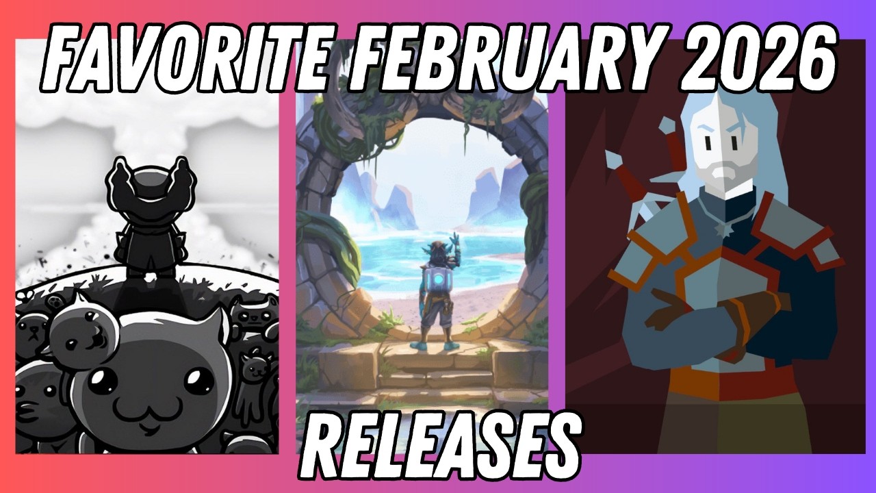 February 2026 new releases you need to play