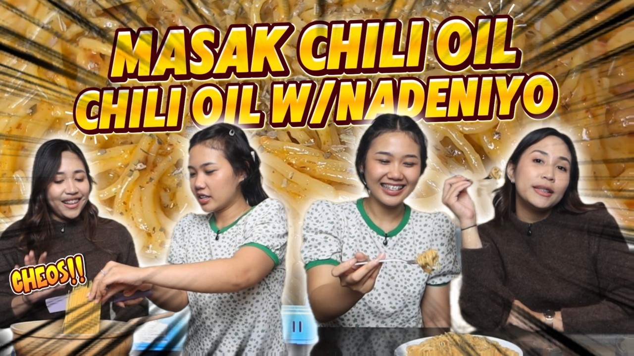 RECOOK SPAGHETI CHILI OIL W/ NIYO - KEOS BANGET!!!