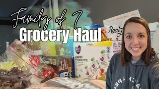 LARGE FAMILY Walmart Grocery Haul | + Meal Plan