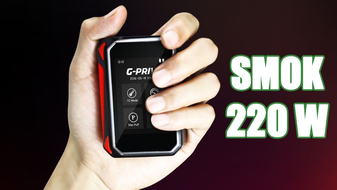 SMOK TOUCHSCREEN G-PRIV 220 WATT !