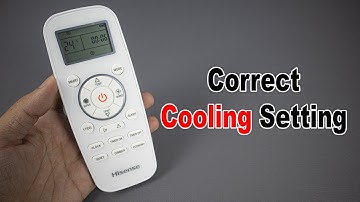 How to Properly Set Hisense Air Conditioner Remote Control for Cooling