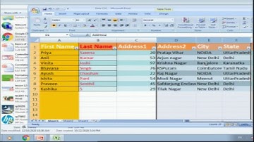 Sr.Secondary,  Data Entry Operations  : Formatting Worksheet