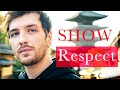 How He&#39;s Being Respectful in Japan