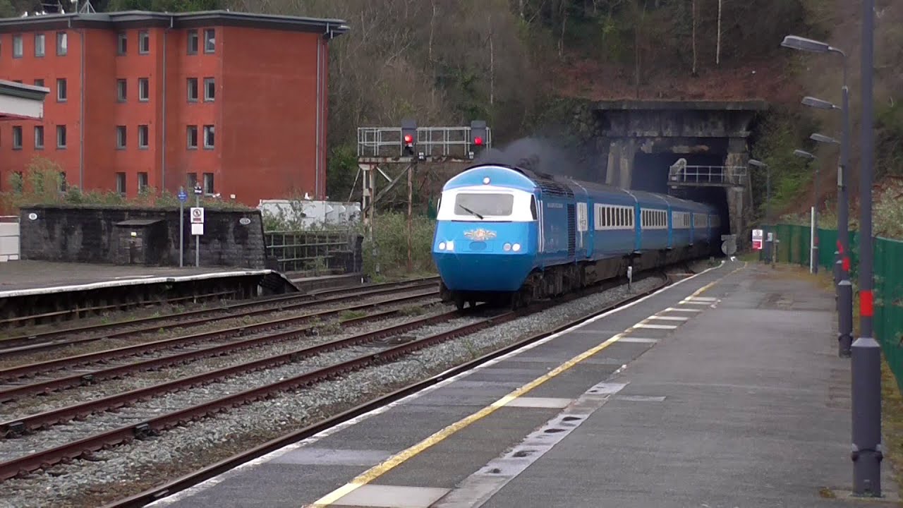 BLUE PULLMAN HST AT BANGOR 12th & 14/4/22; + AVANTI VOYAGERS & TfW Class 153s.