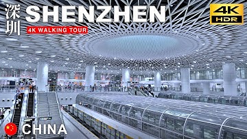 Shenzhen Walk | China’s Silicon Valley – Futuristic City in Constant Evolution 🇨🇳 Apr 2025 [4K HDR]