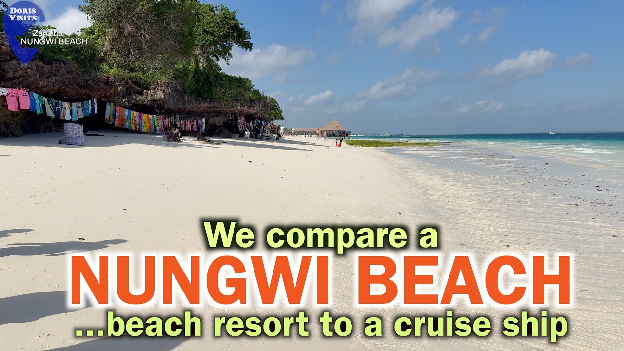 Nungwi Beach, Zanzibar - we compare a beach resort to a cruise ship