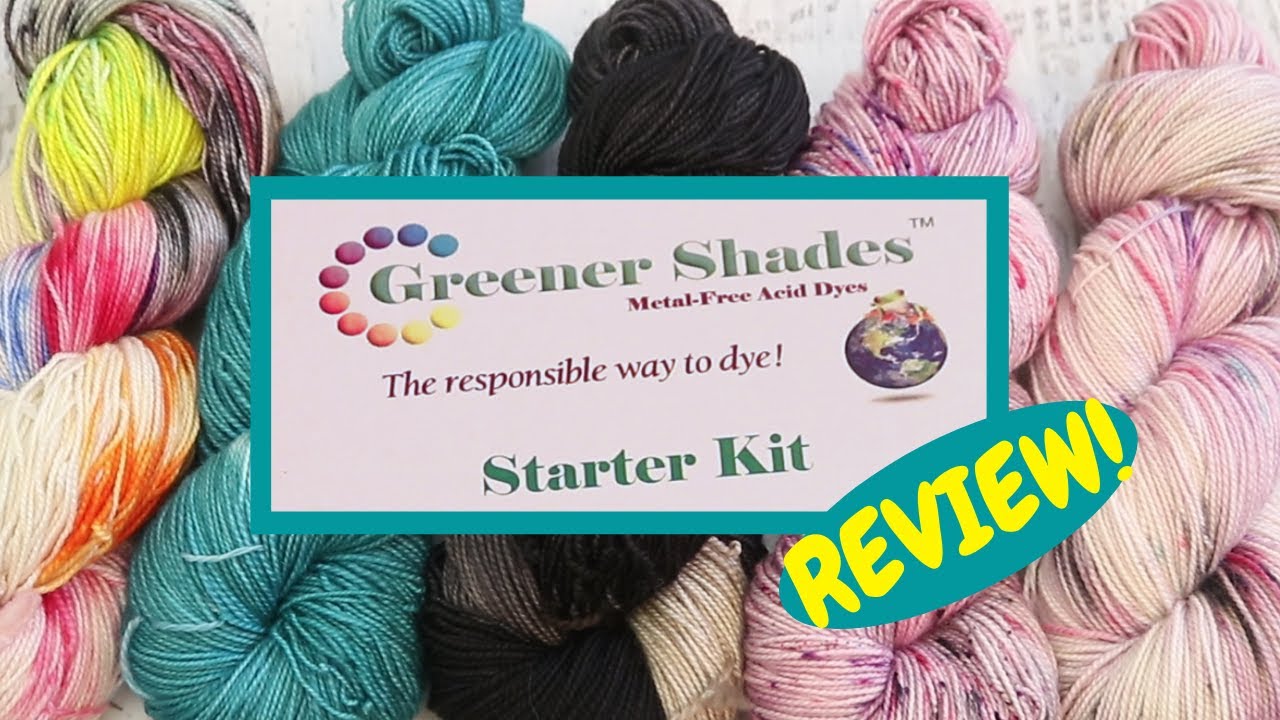 ChemKnits: Swatching Acid Dye Powders on Yarn