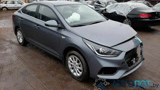 Hyundai Accent 2019 года, продаже через автоаукцион Автолот